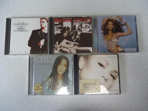 Lot 112 met 5 CD's van George Michael and Queen, Bon Jovi, Cd's en Dvd's, Cd's | Pop, Zo goed als nieuw, Ophalen of Verzenden