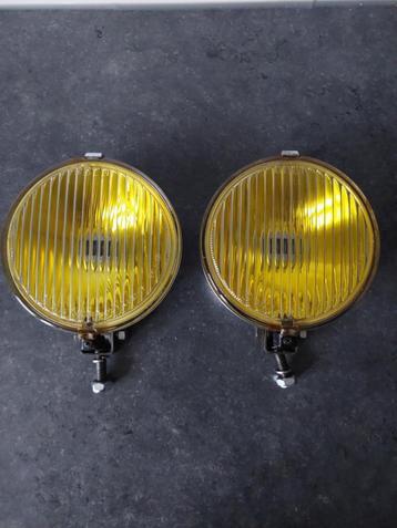 Set ZKW Gabel Mistlampen Chroom Oldtimer beschikbaar voor biedingen