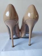 913B* SERGIO ROSSI luxe nude leren pumps (39), Gedragen, Sergio Rossi, Pumps, Verzenden