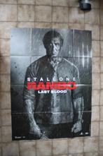 filmaffiche Sylvester Stallone Rambo Last Blood filmposter, Ophalen of Verzenden, Zo goed als nieuw, Rechthoekig Staand, Film en Tv