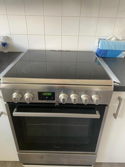 Whirlpool ACMT 6533 IX - zo goed als nieuw, Electroménager, Cuisinières, Comme neuf, Autoportant, Enlèvement