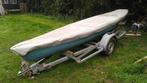 Coleman Ram-X 16' Scanoe Kano + ATEC trailer + fluistermotor, Watersport en Boten, Ophalen, Gebruikt, Canadese kano of Open kano