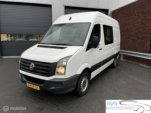 Volkswagen Crafter Bestel 2.0 TDI L2H2 DUBBELCABINE/CRUISE/A, Auto's, Bestelwagens en Lichte vracht, Te koop, ABS, Airconditioning