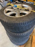 Winterbanden Michelin met alu velgen, Auto-onderdelen, Ophalen, Gebruikt, Velg(en), 17 inch