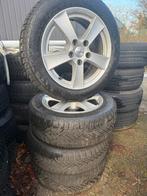 Renault winter set 205/55R16 michelin alpin, Auto-onderdelen, Banden en Velgen, Ophalen, Gebruikt, 16 inch, Band(en)