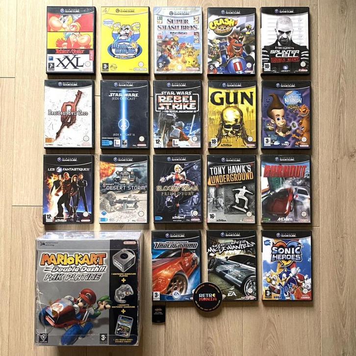 Console Nintendo Gamecube + Jeux, Consoles de jeu & Jeux vidéo, Jeux | Nintendo GameCube, Comme neuf, Enlèvement ou Envoi