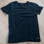 maat 158/164 13/14 jaar t-shirt zwart, Domyos, Ophalen of Verzenden, Zo goed als nieuw, Shirt of Longsleeve
