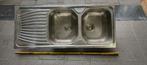 Spoelbak inox, Huis en Inrichting, Keuken | Keukenelementen, Ophalen, Gebruikt