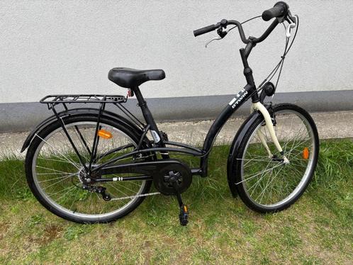 Stadsfiets Btwin – Zo goed als nieuw – Nauwelijks gebruikt, Fietsen en Brommers, Fietsen | Dames | Damesfietsen, Zo goed als nieuw