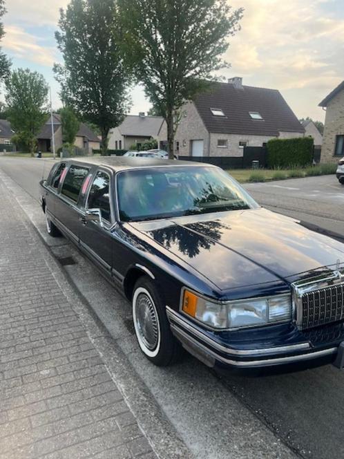 Lincoln Town Car, Auto's, Lincoln, Particulier, Town Car, Bluetooth, Cruise Control, Radio, USB, Benzine, Blauw, Blauw, Leder