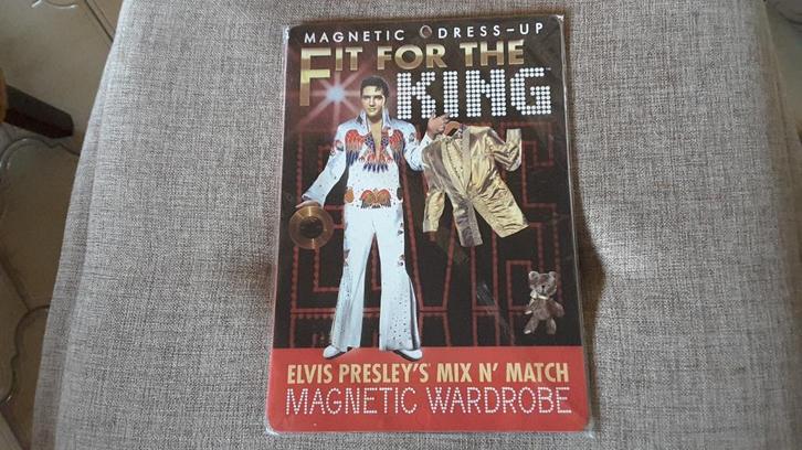 Elvis Presley : boekje Magnetic Dress-Up, Verzamelen, Muziek, Artiesten en Beroemdheden, Nieuw, Boek, Tijdschrift of Artikel, Ophalen of Verzenden