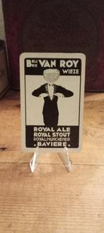 Brouwerij oud bier Van Roy Wieze zwart actuele kaart, Verzamelen, Biermerken, Ophalen of Verzenden, Gebruikt, Overige typen, Overige merken