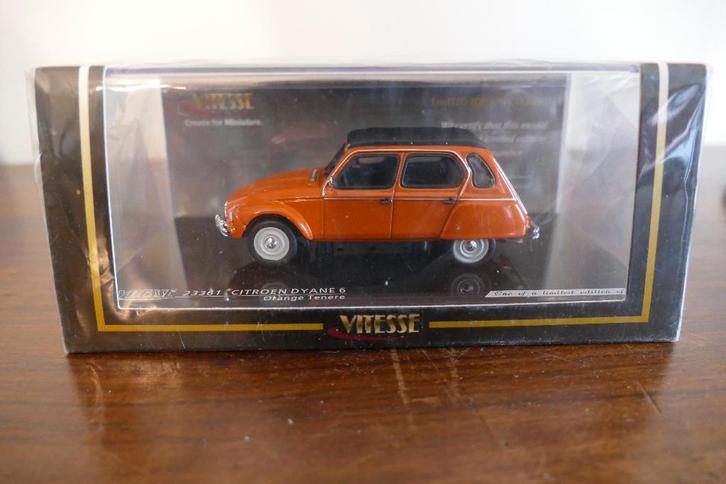 Miniatuur Vitesse Citroën Dyane Orange Ténéré, Hobby en Vrije tijd, Modelauto's | 1:43, Nieuw, Auto, Overige merken, Ophalen of Verzenden