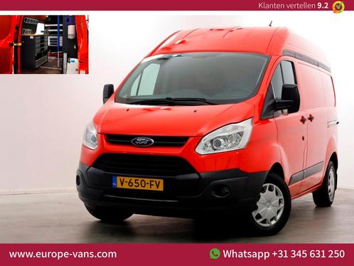 Ford Transit Custom 2.0 TDCI 130pk E6 L1H2 Trend Airco/Inric, Auto's, Bestelwagens en Lichte vracht, Bedrijf, ABS, Airconditioning