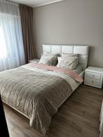 Bed 160x200 met 2 nachtkastjes, Maison & Meubles, Chambre à coucher | Chambres à coucher complètes, Enlèvement, Comme neuf