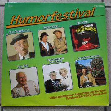 HUMORFESTIVAL dubbel elpee vinylplaat met hylarische moppen beschikbaar voor biedingen