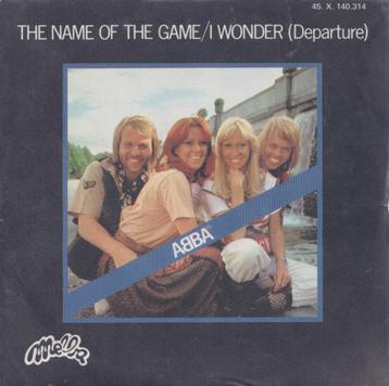 ABBA – The name of the game / I wonder - Single  beschikbaar voor biedingen