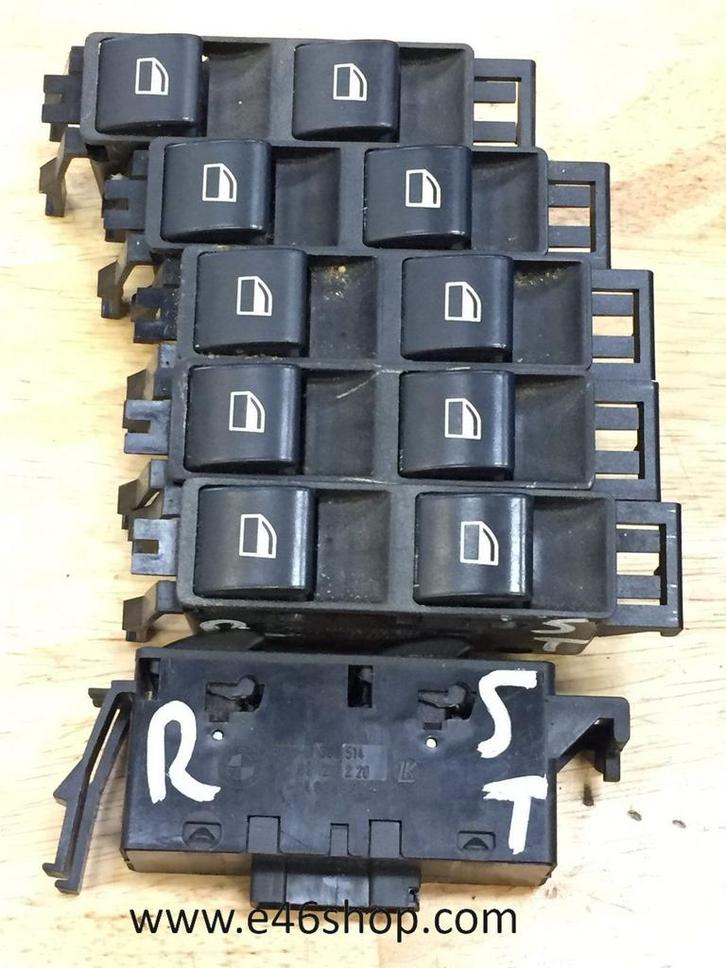 Raamschakelaar BMW E46 sedan touring rechts oe 8381514, Auto-onderdelen, Dashboard en Schakelaars, BMW, Gebruikt, Ophalen of Verzenden