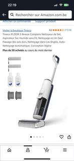 Tineco, Electroménager, Enlèvement, Comme neuf, Réservoir, Moins de 1 200 watts