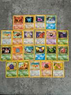 21 oude Pokemon kaarten. (Waarvan 19 first edition's)!, Hobby en Vrije tijd, Verzamelkaartspellen | Pokémon, Ophalen of Verzenden