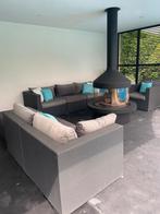 Tuin set lounge mogelijk tot hoeksalon, Synthétique, Enlèvement, 6 places, Utilisé