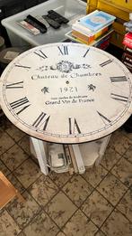 Bijzettafel Chateau de Chambres, ideaal voor wijnkelder enz., Gebruikt, Rond, 55 tot 75 cm, Landelijk