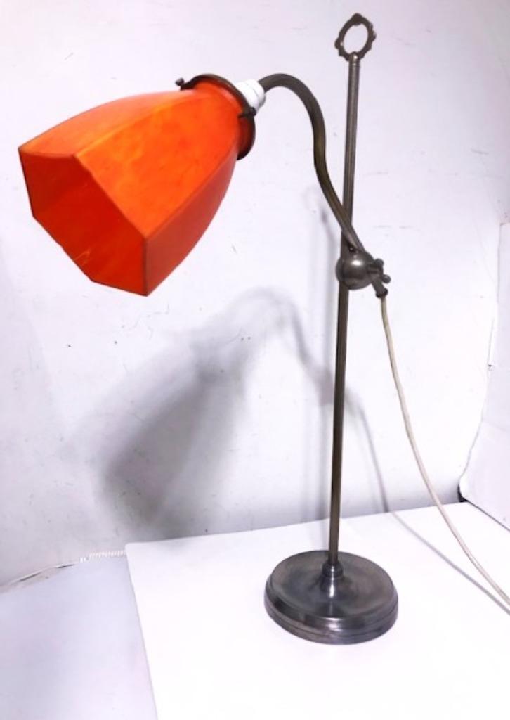 Lamp Bureel Notaris Antiek Brevete Paris Le Succes😍✨👌, Antiek en Kunst, Antiek | Verlichting, Ophalen of Verzenden