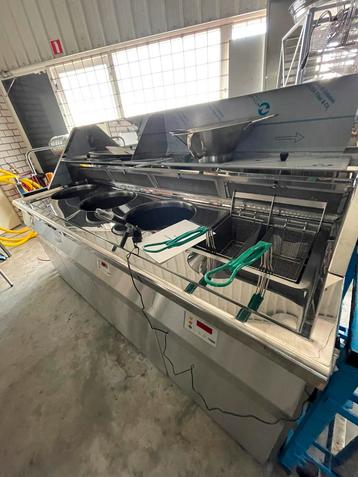 Nieuw bakwand - friteuse professionelle gaz beschikbaar voor biedingen
