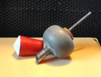 bouchon verseur vintage metal avec bouchon fermoir, Enlèvement ou Envoi, Utilisé