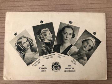 postkaart Belgisch vorstenhuis 1832-1935 beschikbaar voor biedingen
