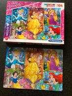 Puzzel 104 stukjes Disney Princess, Comme neuf, Plus de 50 pièces, 6 ans ou plus, Enlèvement ou Envoi
