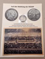 1933 Reichskanzler Adolf Hitler 'Duitsland Ontwaakt' Medaill, Verzenden, Overige soorten, Embleem of Badge