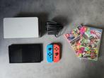 Nintendo switch OLED met games, Games en Spelcomputers, Spelcomputers | Nintendo Switch, Switch OLED, Ophalen of Verzenden, Met 1 controller