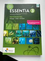 Essentia 3 - référentiel biologie, chimie, physique, Comme neuf, Secondaire, Biologie, Plantyn