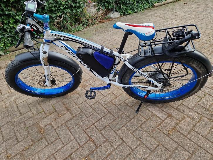 Elektrische mountinbike, Fietsen en Brommers, Elektrische fietsen, Gebruikt, Overige merken, 50 km per accu of meer, Ophalen