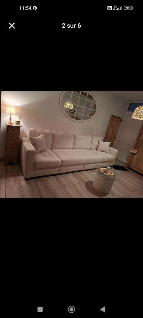 Canapé lit, Maison & Meubles, Canapés | Coins salons complets, Enlèvement