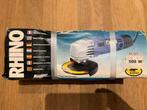 RHINO Haakse slijper RX123 - 500W - NIEUW in doos!, Ophalen of Verzenden, Nieuw, Minder dan 700 watt, Haakse handslijpmachine