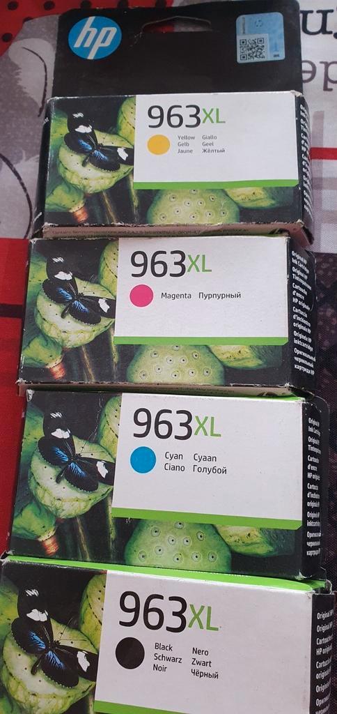 1 set HP 963XL inktpatronen, Computers en Software, Printerbenodigdheden, Nieuw, Ophalen of Verzenden