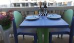 Ensemble de table de jardin 69 x 69 cm avec 2 chaises pour b, Jardin & Terrasse, Ensembles de jardin, Enlèvement, Salons de jardin