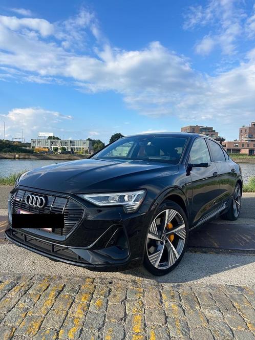 Audi e-Tron Sportback S 55 Quattro (300kw / 408 PK), Auto's, Audi, Particulier, e-tron, 360° camera, 4x4, ABS, Achteruitrijcamera