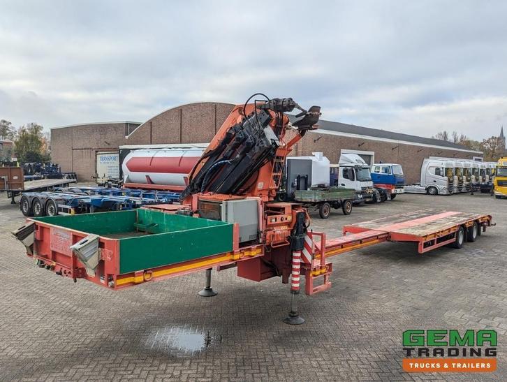 Faymonville VAL 1 2-Assige Uitschuifbare 5m Semi-Dieplader P, Auto's, Vrachtwagens, Aanhangers en Opleggers