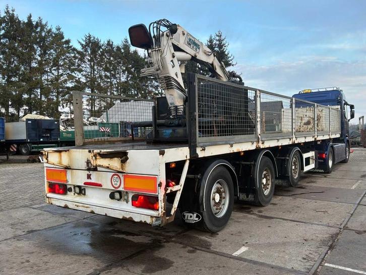 2009 KWB P393STIH Oplegger met Kennis R-16 kraan, Auto's, Vrachtwagens, Bedrijf, Aanhangers en Opleggers, Overige brandstoffen
