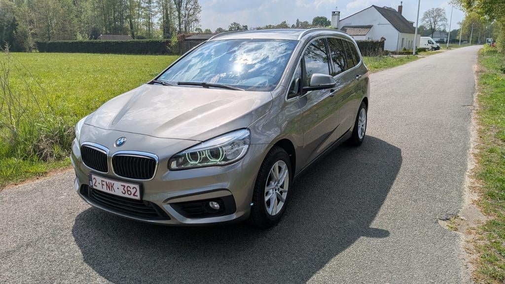 BMW 218i Gran Tourer, Stof, 1415 kg, 5 deurs, Particulier