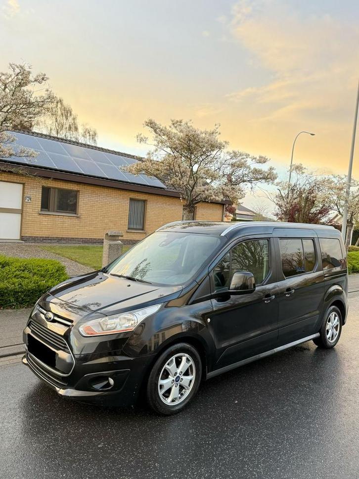 Ford Tourneo Connect 1.6 TDCI 7 Zitplaatsen Lang L2, Auto's, Ford, Bedrijf, Tourneo Connect, Airconditioning, Diesel, Ophalen