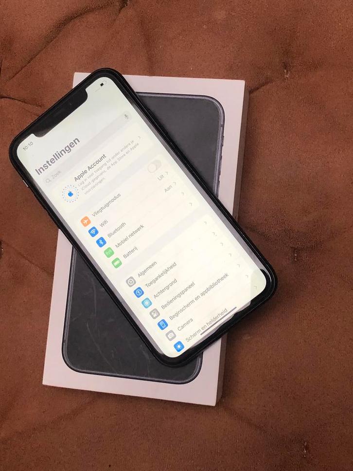 IPhone 11 Black 64GB 90% Batterij, Télécoms, Téléphonie mobile | Apple iPhone, Comme neuf, 64 GB, Sans abonnement, Sans simlock