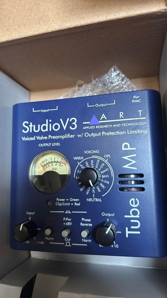 Préampli ART Tube MP Studio V3 lampe micro/instrument, Enlèvement, Comme neuf