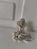 Vintage 925 verzilverde engel, Antiek en Kunst, Ophalen, Zilver