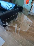 Table basse en plexiglas, Vintage design, Moins de 50 cm, Enlèvement ou Envoi, 50 à 100 cm