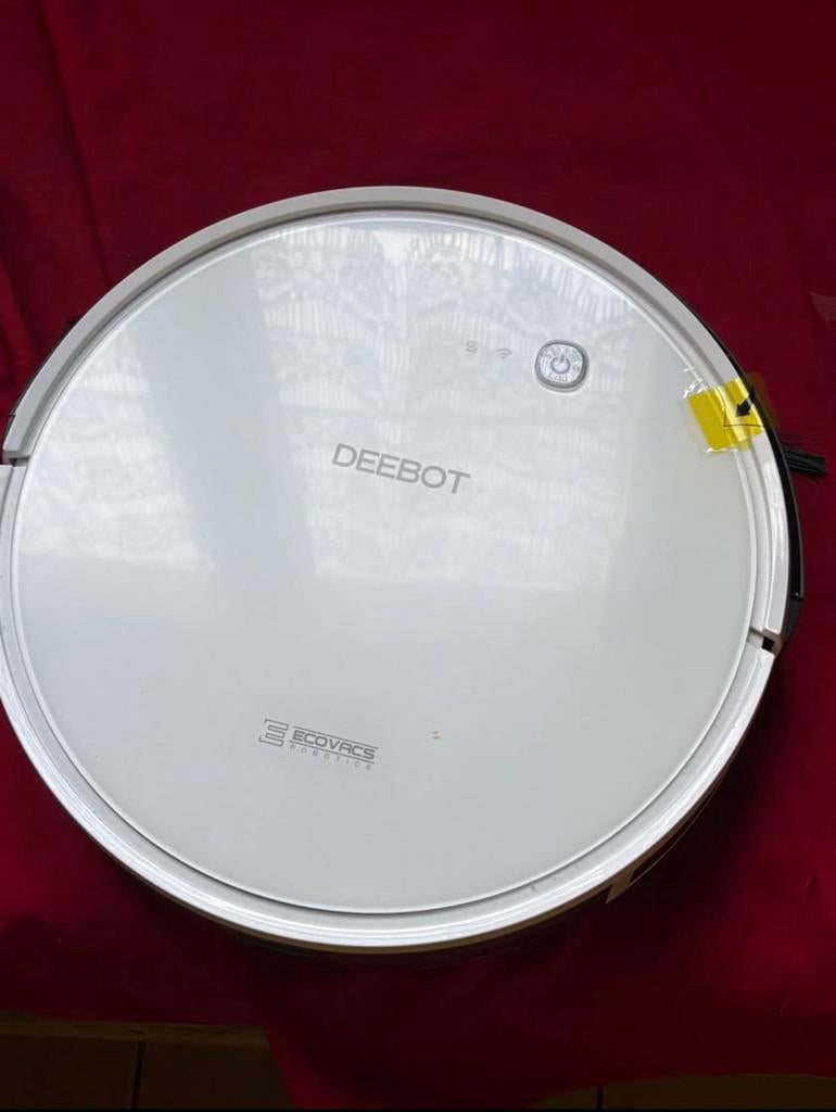 Ecovacs Deebot, Elektronische apparatuur, Stofzuigers, Zo goed als nieuw, Robotstofzuiger, Reservoir, Ophalen