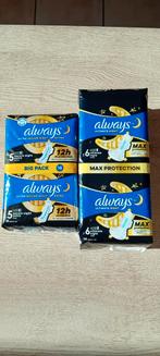 Serviettes Always nuit n 5 et 6 avec ailettes, Enlèvement ou Envoi, Neuf, Autres types